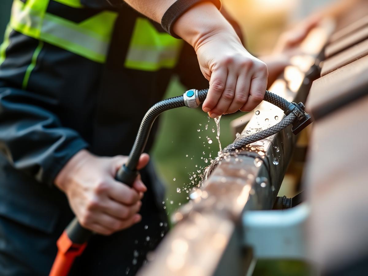 Gutter cleaning
